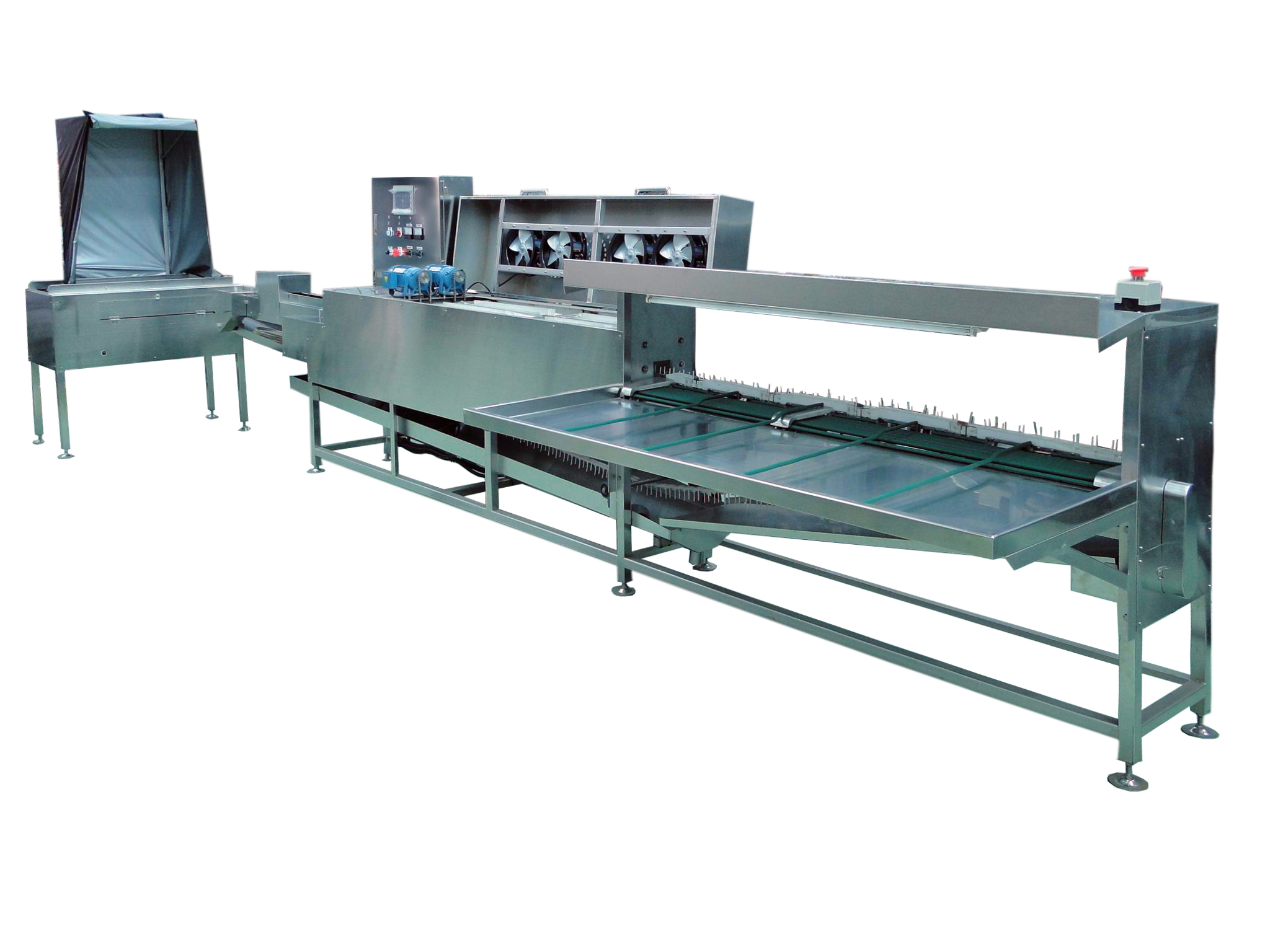 Egg washing and grading and package machine combination